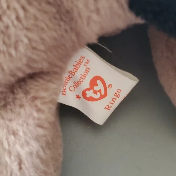TY Beanie baby Ringo the Racoon 1995 - Picture 5 of 5